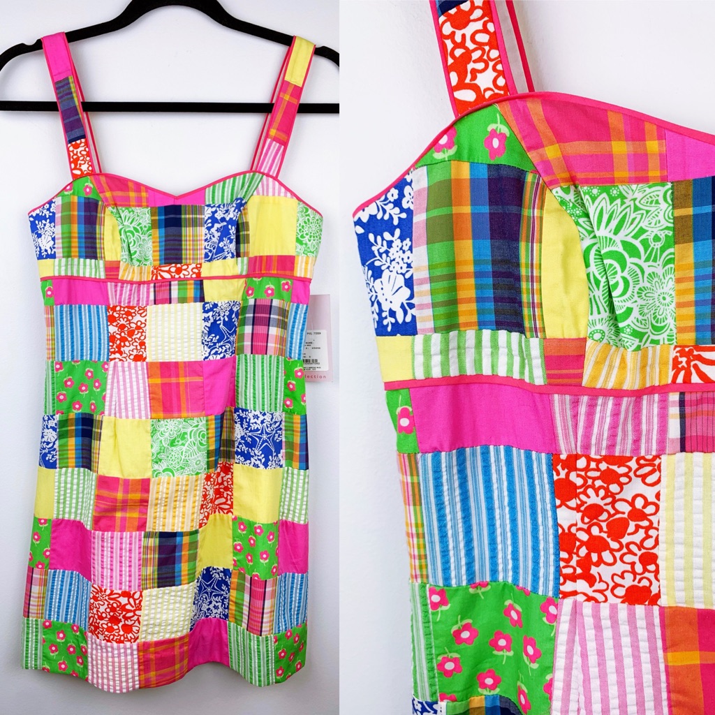 Lilly Pulitzer Palm Beach Patch Sleeveless Dress